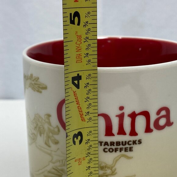 Starbucks China Dragon Mug 16 Fl Oz Ceramic Collectible Coffee Tea Cup 2012 - Picture 8 of 9